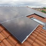 Pannelli fotovoltaici di impianto domestico a energia solare SunPower a Casatenovo (LC)