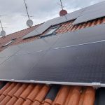 Pannelli solari di impianto fotovoltaico SunPower a Casatenovo (LC)