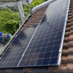 Pannelli solari di impianto fotovoltaico SunPower a Mariano Comense (CO)
