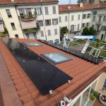 Pannelli solari di impianto fotovoltaico a Monza (MB)