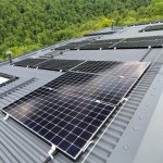 Pannelli solari di impianto fotovoltaico SunPower a Rezzago (CO)