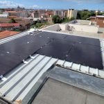 Pannelli solari di impianto fotovoltaico SunPower a Vercelli (VC)