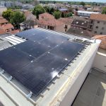 Pannelli solari di impianto fotovoltaico SunPower a Vercelli (VC)