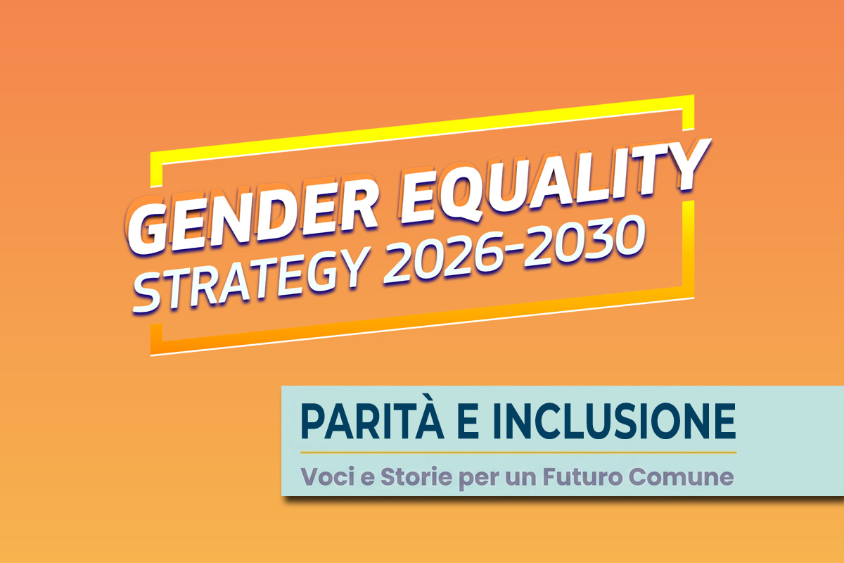 Copertina rubrica Parità e inclusione: la strategia UE per la Gender Equality 2026-2030