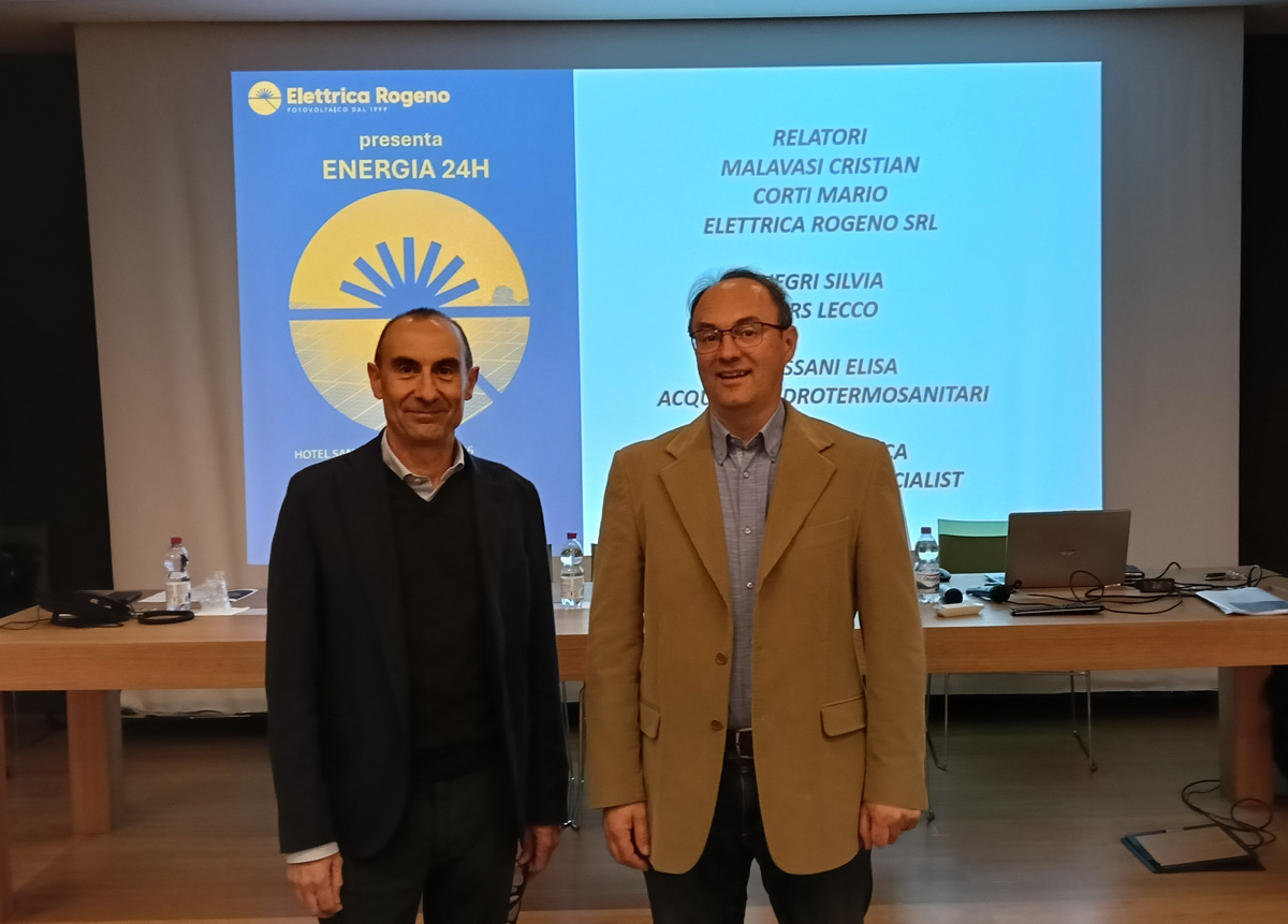Mario Corti e Cristian Malavasi