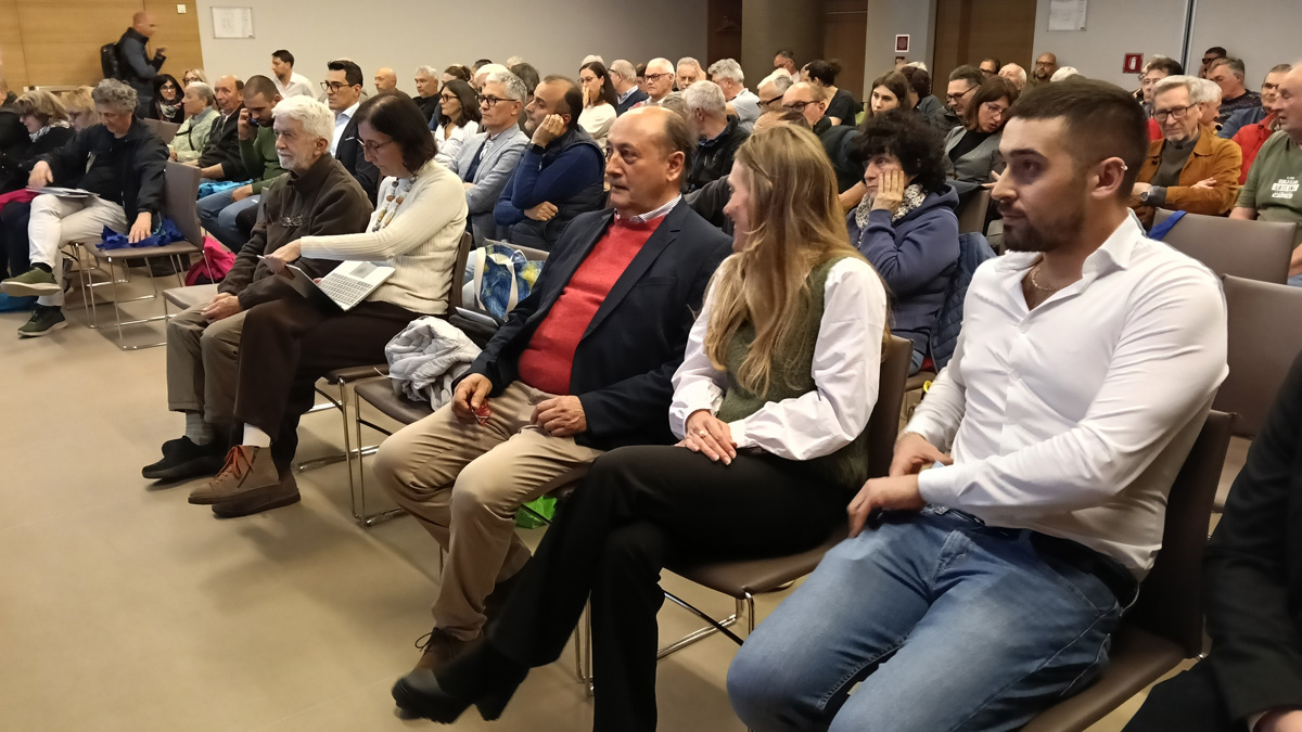 Il pubblico in sala conferenze durante ENERGIA24H 2026