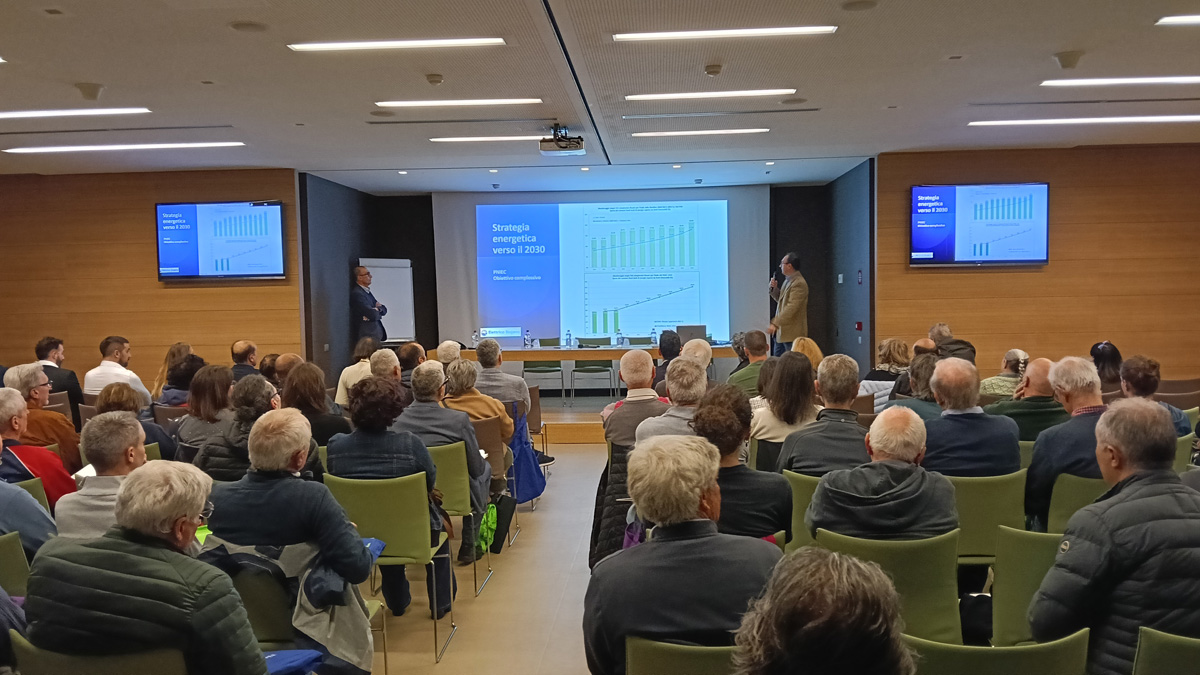 Un momento di formazione e informazione durante ENERGIA24H