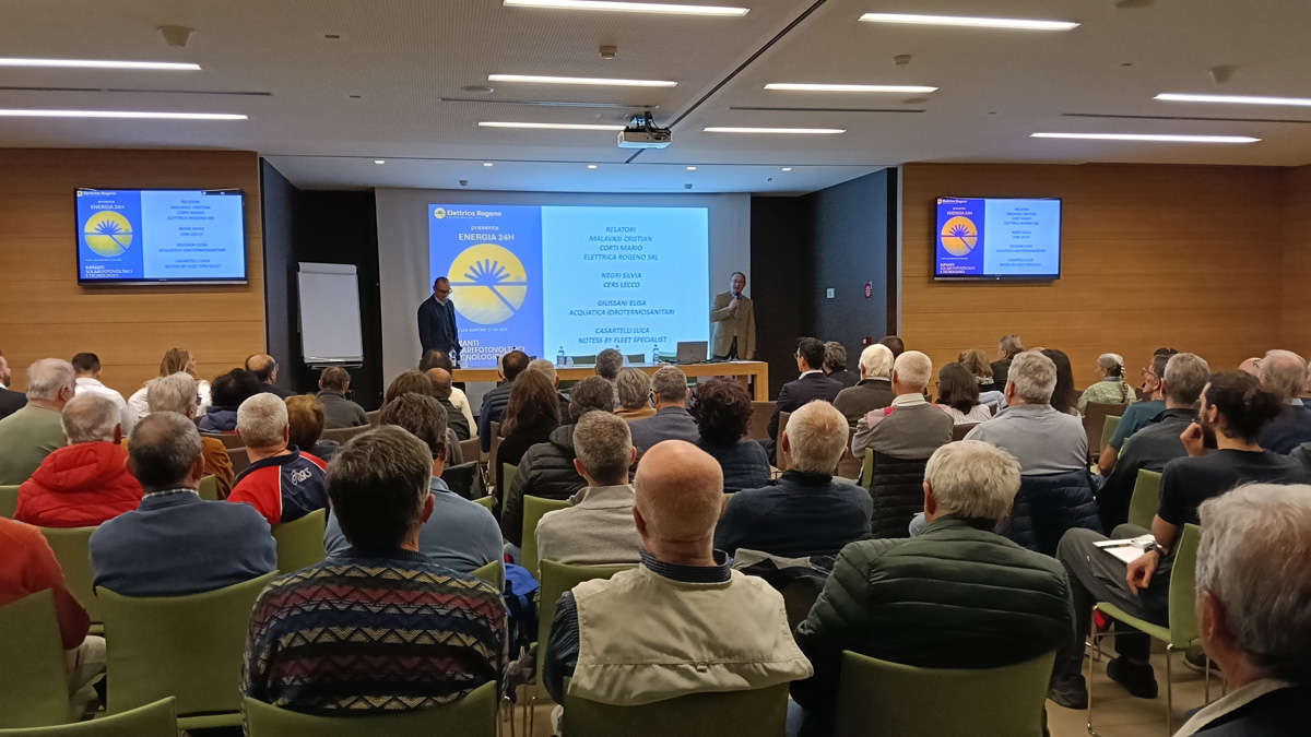 Un momento di formazione e informazione durante ENERGIA24H
