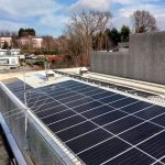 Impianto fotovoltaico aziendale con pannelli Performance 7 555 COM a Villa Guardia (CO)