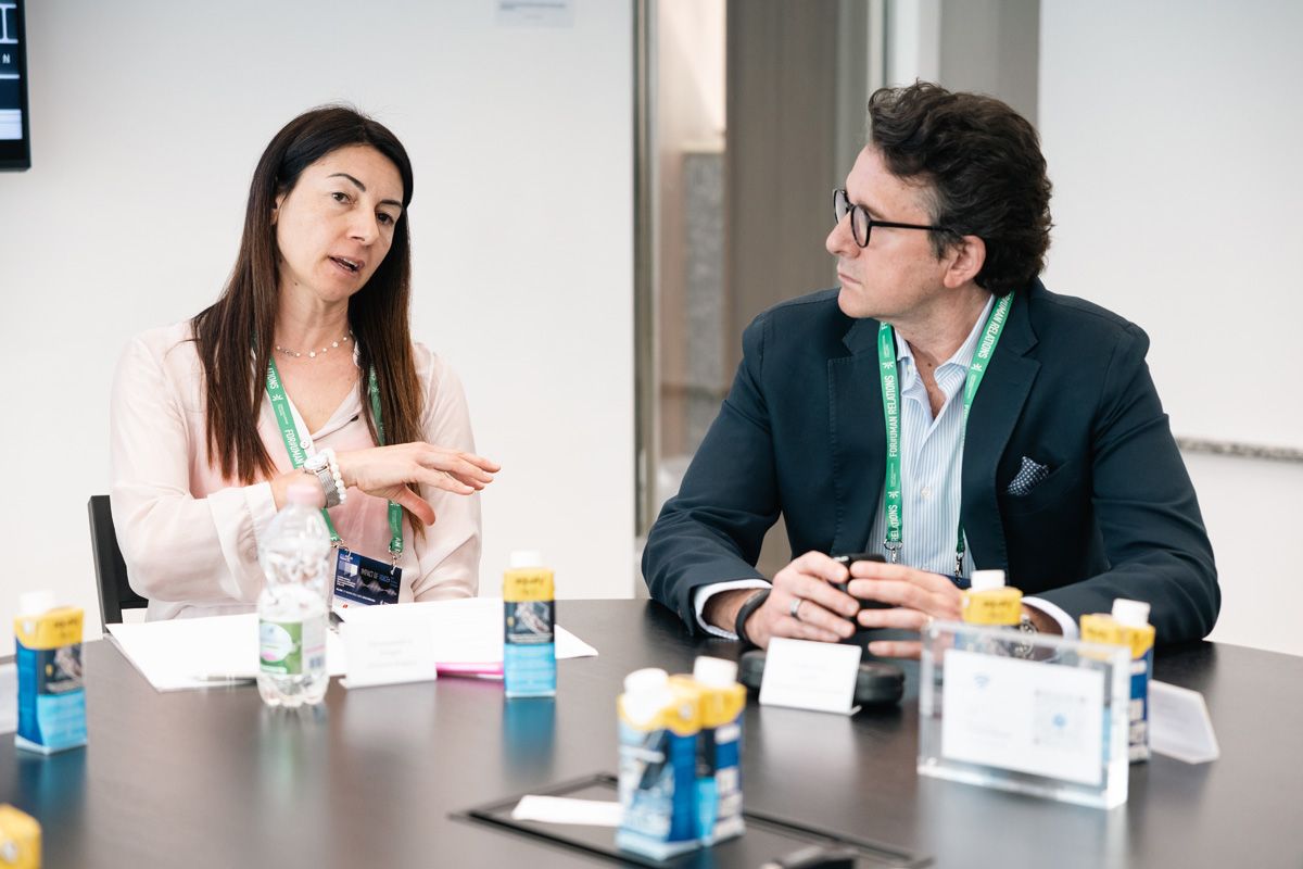 Alessandra Negri di Elettrica Rogeno all'Executive Circle