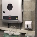 Inverter Fronius Symo GEN24 10.0 Plus in impianto fotovoltaico domestico a Montemarzino (AL)