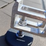 Sistema di ancoraggio pannelli in impianto fotovoltaico domestico a Montemarzino (AL)