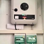 Inverter Fronius di impianto fotovoltaico privato a Rescaldina (MI)