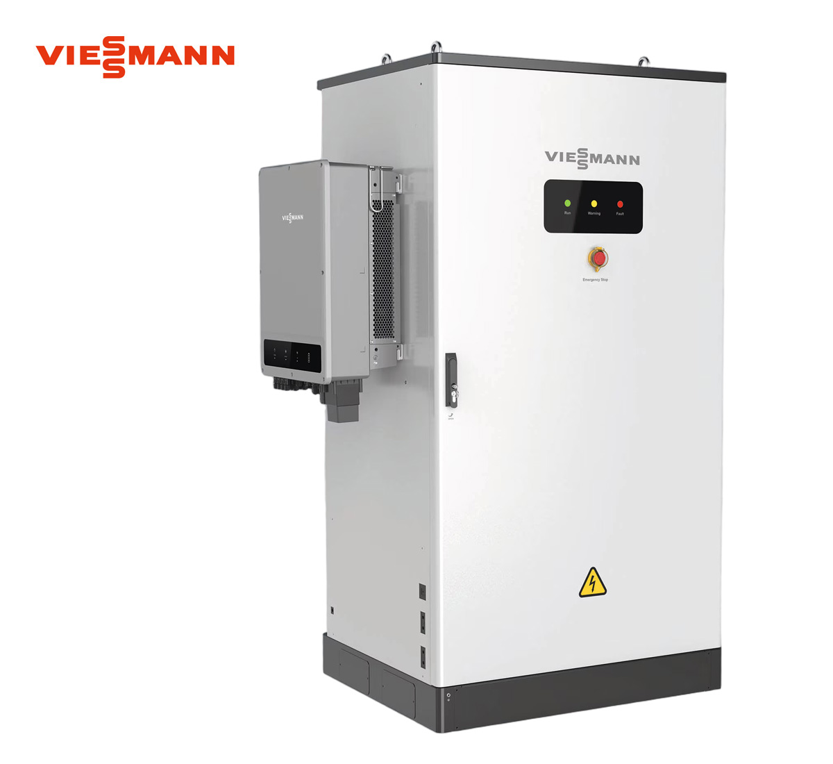 Il sistema per accumulo industriale Viessmann Battery Solution CS112