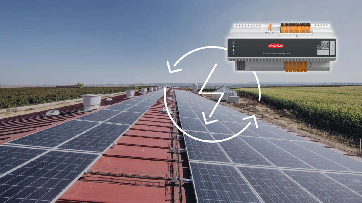 Fronius Backup Controller con Black-Start