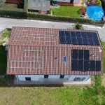 Pannelli SunPower Maxeon 7 installati in impianto fotovoltaico privato a Rogeno (LC)