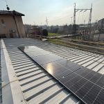 Pannelli SunPower Performance 7 555 COM installati in impianto fotovoltaico aziendale a Cremella (LC) presso Fratelli Gerosa Srl