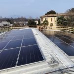 Pannelli SunPower Performance 7 555 COM installati in impianto fotovoltaico aziendale a Cremella (LC) presso Fratelli Gerosa Srl