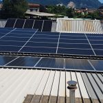 Pannelli SunPower Performance 7 550 COM installati in impianto fotovoltaico aziendale a Rogeno (LC) presso VEP Accessori per mobili Srl
