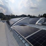 Pannelli Viessmann Vitovolt 300 installati in impianto fotovoltaico aziendale a Missaglia (LC) presso Tessitura Fratelli Giussani SpA