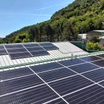 Pannelli SunPower Performance 7 555 COM S installati in impianto fotovoltaico aziendale a Torre de' Busi (BG) presso Co.El. Srl